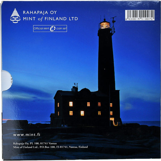 Finska,
Komplet 1 ct. - 2 evra,
2006