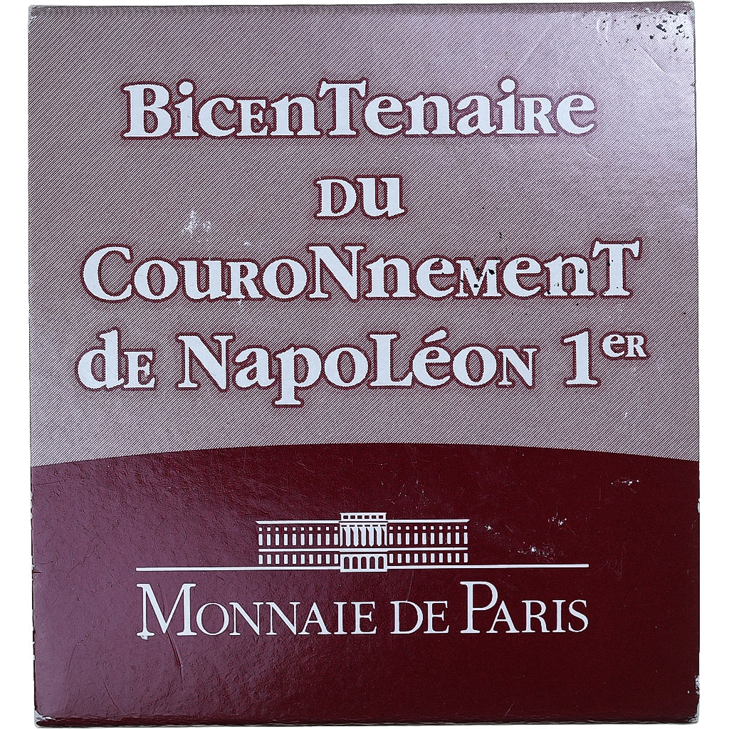 Francija,
1-1/2 evra,
Bicentenaire du Couronnement de Napoléon Ier