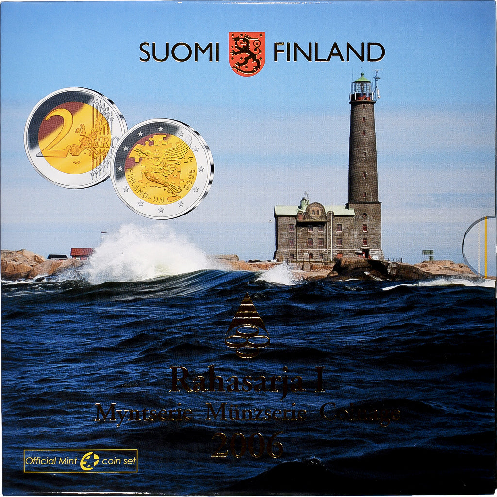 Finska,
Komplet 1 ct. - 2 evra + 2 evra,
FDC