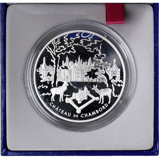 Francija,
1-1/2 evra,
Château de Chambord