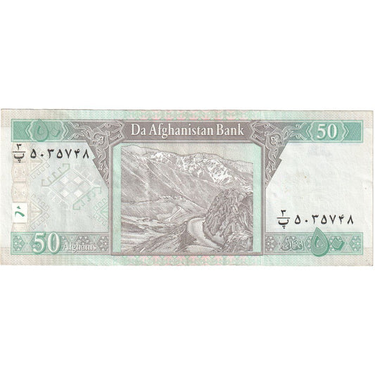 Afganistan,
50 Afganistancev,
UNC (63)