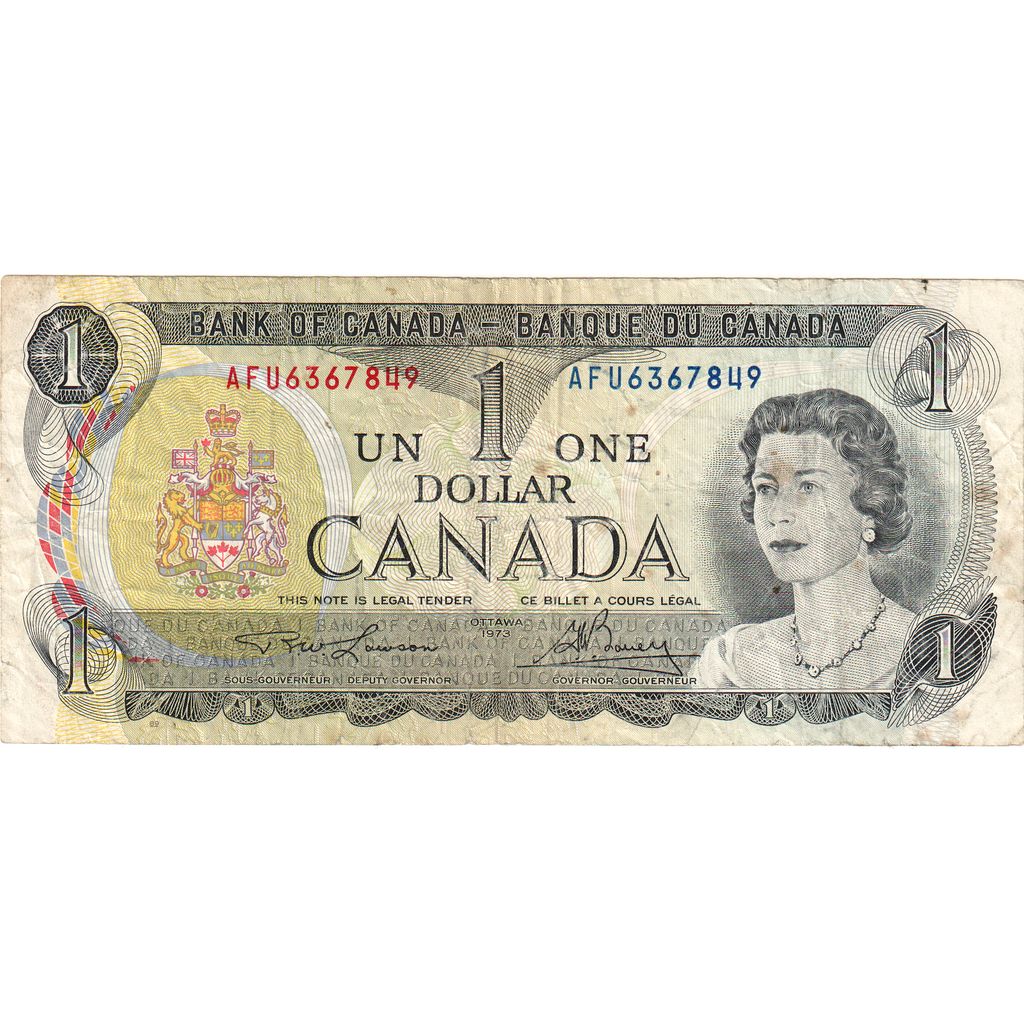 Kanada,
1 dolar,
VF (30-35)
