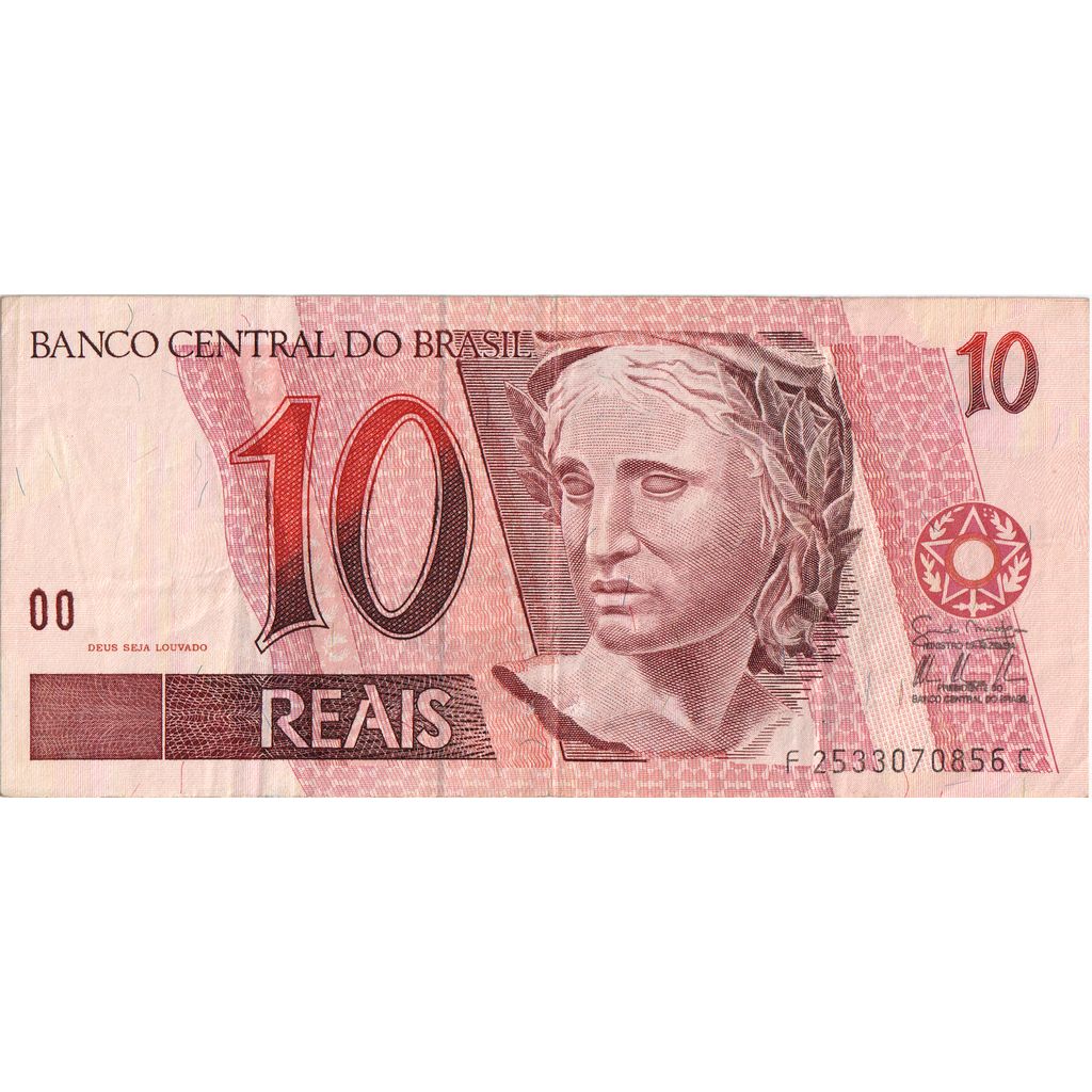 Brazilija,
10 realov,
EF (40-45)