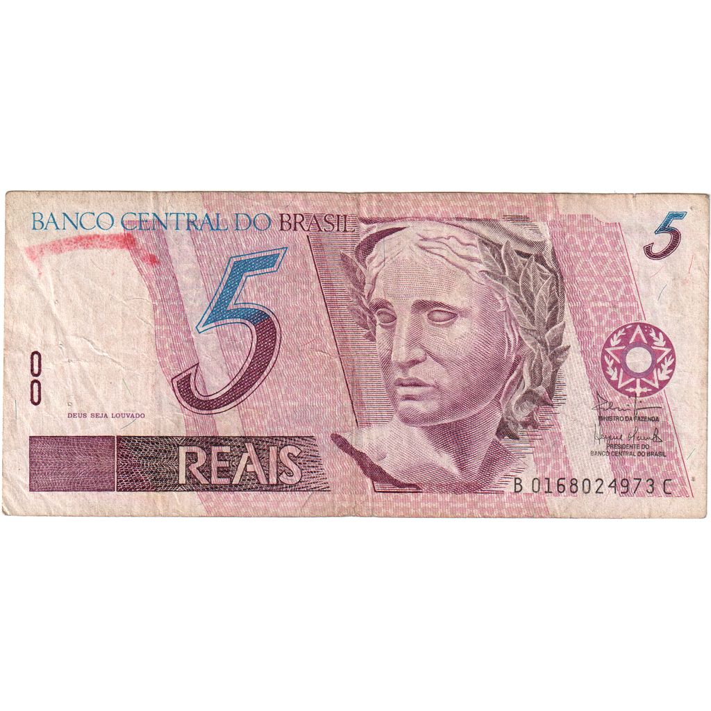 Brazilija,
5 realov,
2010