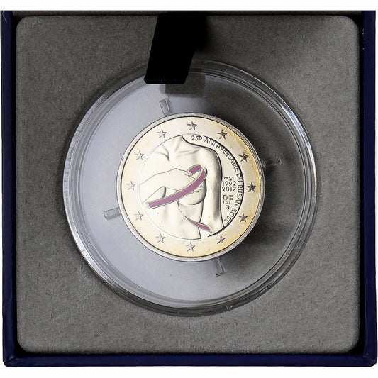 Francija,
2 evra,
Boj proti raku dojke