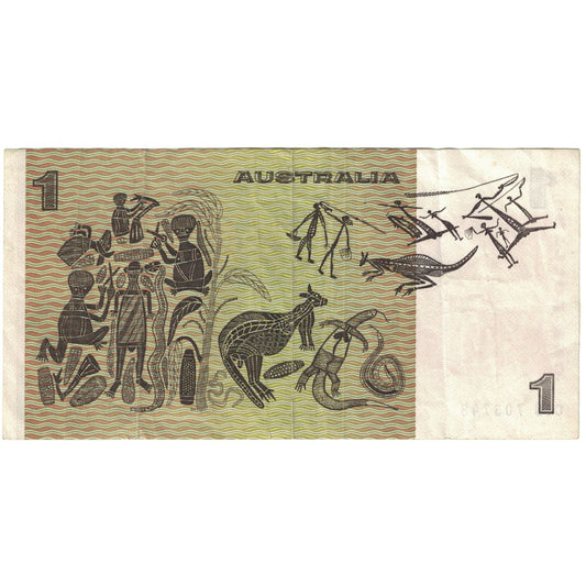 bankovec,
Avstralija,
1 dolar
