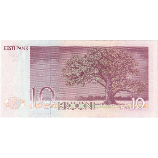 Estonija,
10 kron,
1992