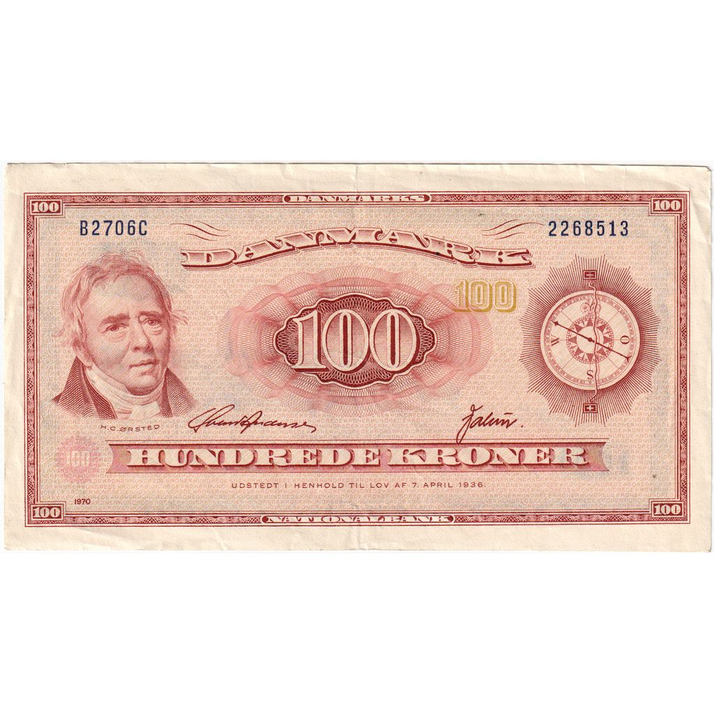 Danska,
100 kron,
EF (40-45)