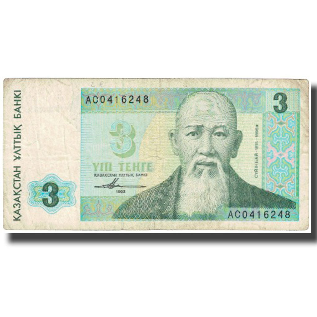 bankovec,
Kazahstan,
3 tenge