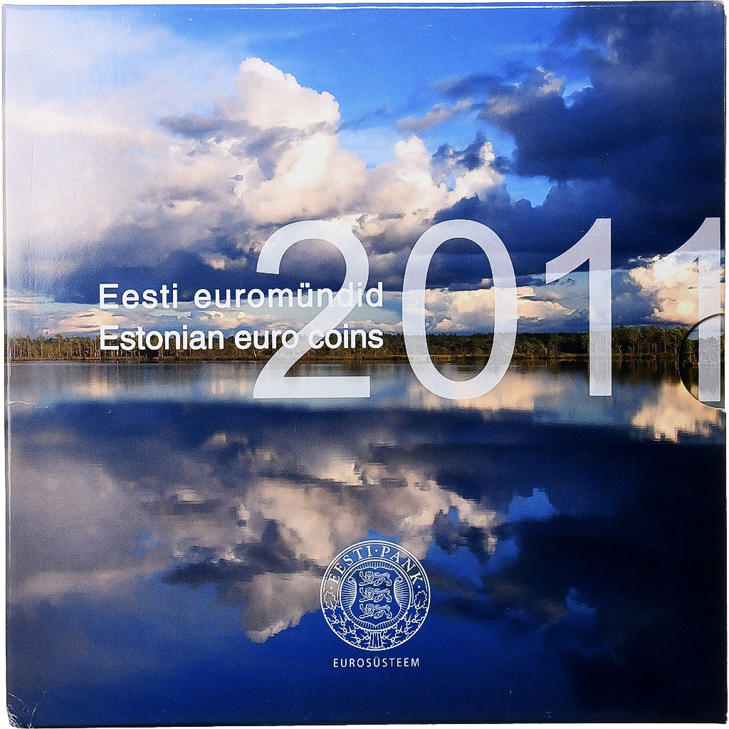 Estonija,
Komplet 1 ct. - 2 evra,
2011