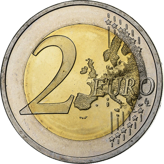 Estonija, 
  
  2 evra, 
  
  2016