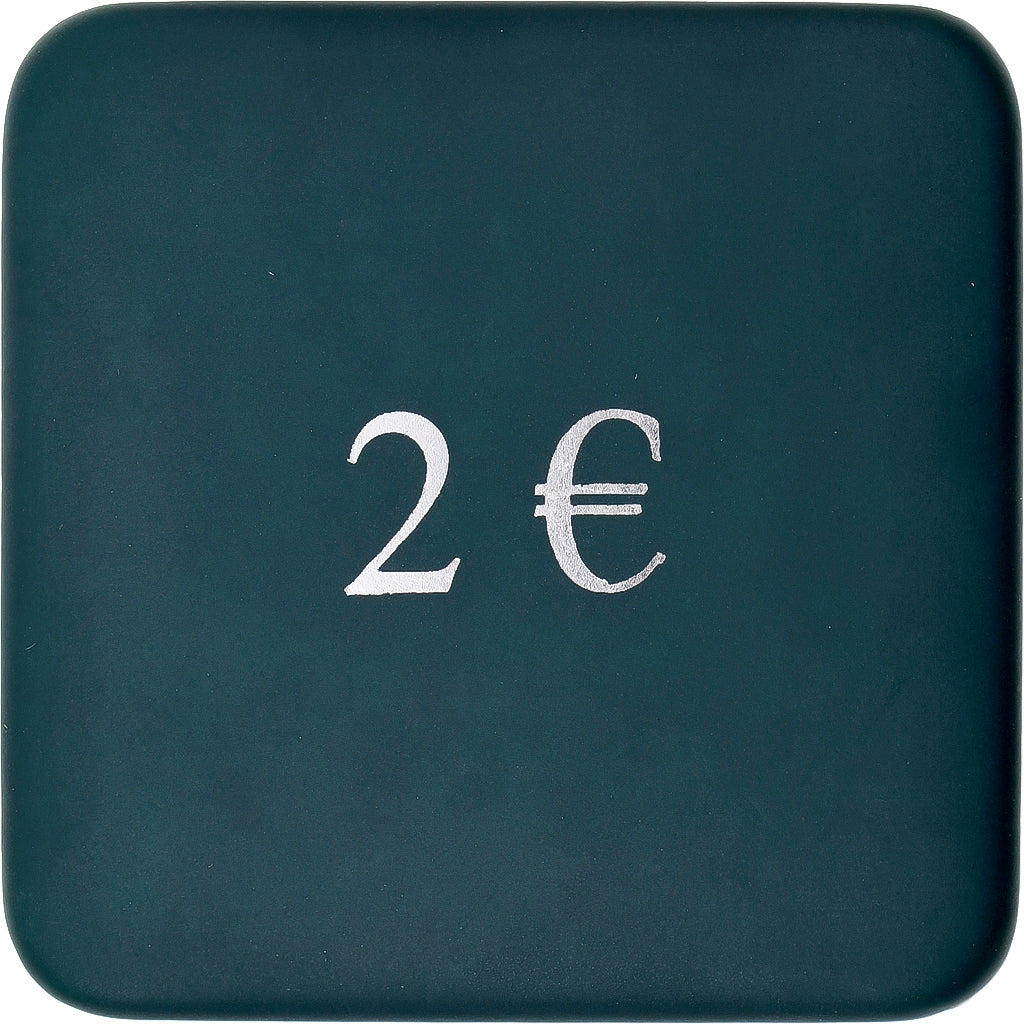 Belgija, 
  
  2 evra, 
  
  Monetarna unija