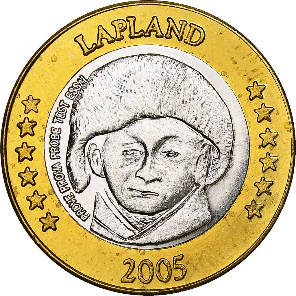 Finska, 
  
  Laponska, 
  
  2 evra