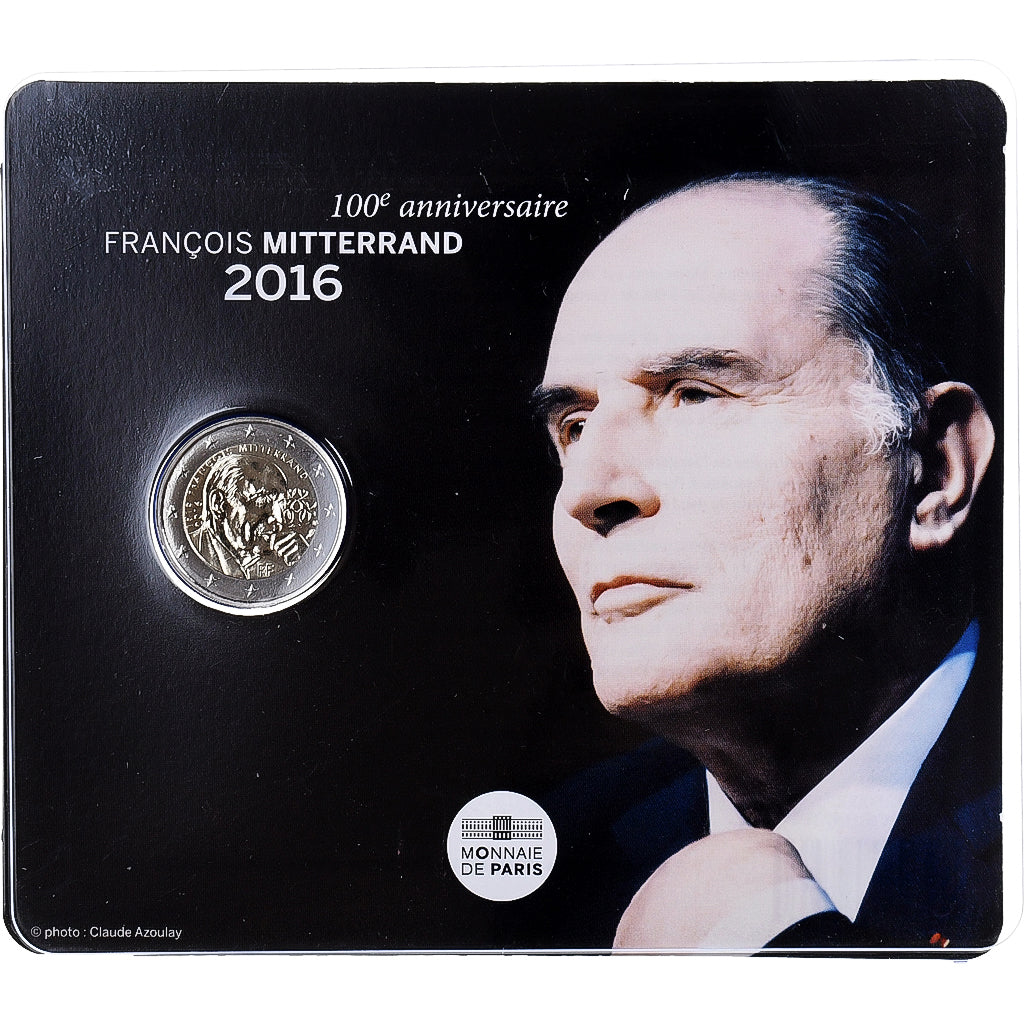 Francija, 
  
  2 evra, 
  
  François Mitterrand
