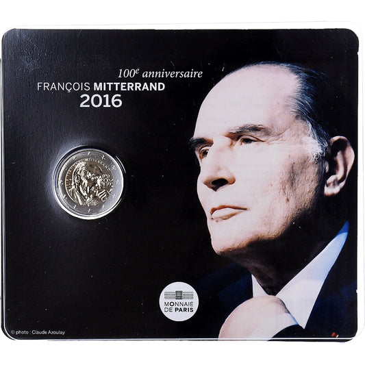 Francija, 
  
  2 evra, 
  
  François Mitterrand