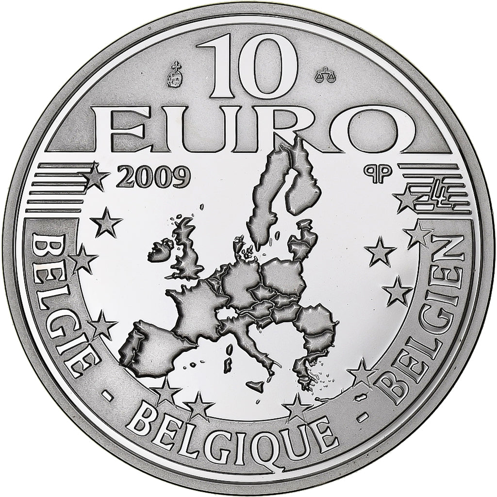 Belgija, 
  
  10 evrov, 
  
  Albert II
