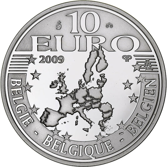 Belgija, 
  
  10 evrov, 
  
  Albert II