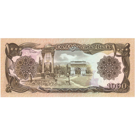 Afganistan, 
  
  1000 Afganistancev, 
  
  UNC (65-70)
