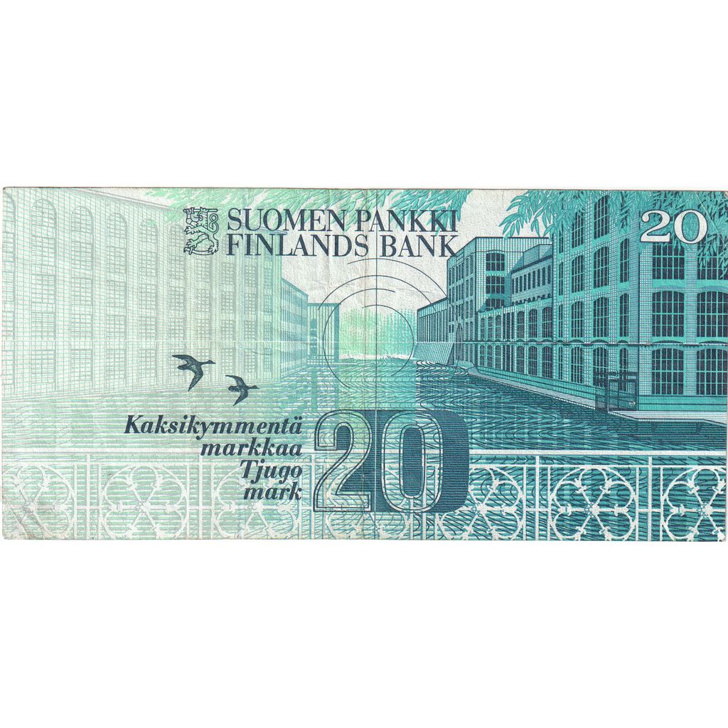 Finska, 
  
  20 mark, 
  
  VF (30-35)