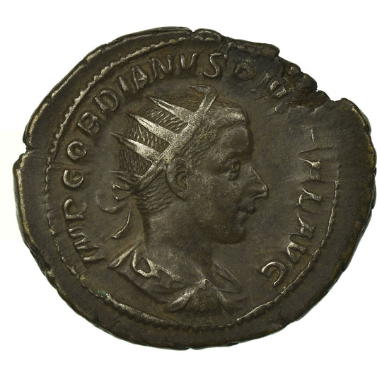 kovanec, 
  
  Gordian III., 
  
  Antoninijan