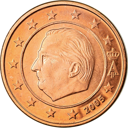 Belgija, 
  
  2 evro centa, 
  
  2005