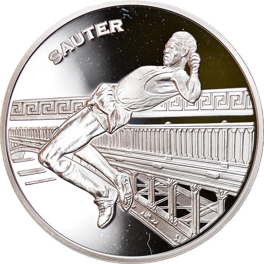 Francija, 
  
  1-1/2 evra, 
  
  Skok v višino