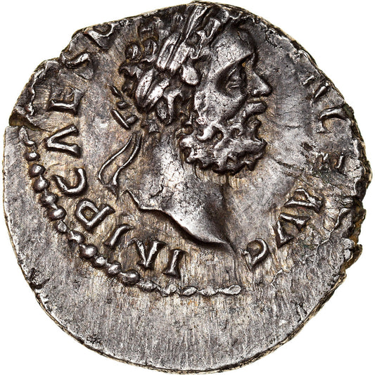 kovanec, 
  
  Klodij Albin, 
  
  Denarius